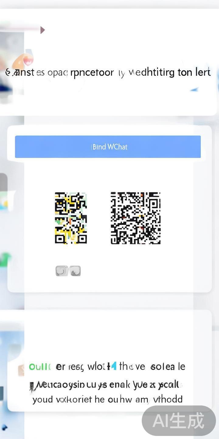在操作界面中，选择「绑定微信」功能。系统会提示您通