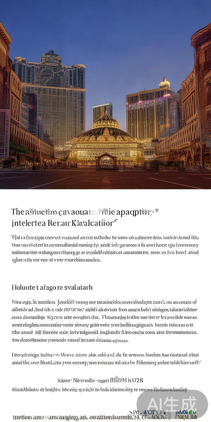 随着旅游与娱乐产业的不断发展，澳门作为全球知名的博